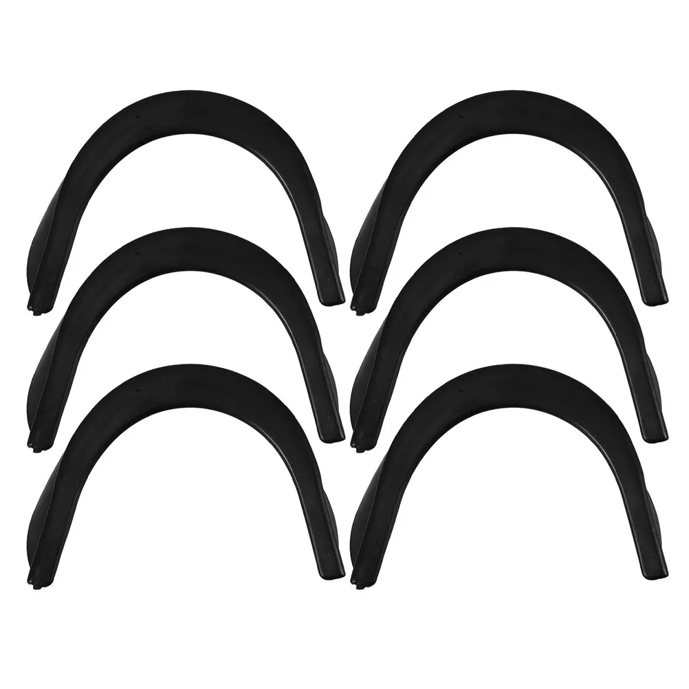 

6Pcs Billiard Hole Pocket Liners Black Plastic Replacement for Pool Table Corners American Style Billiard Accessories