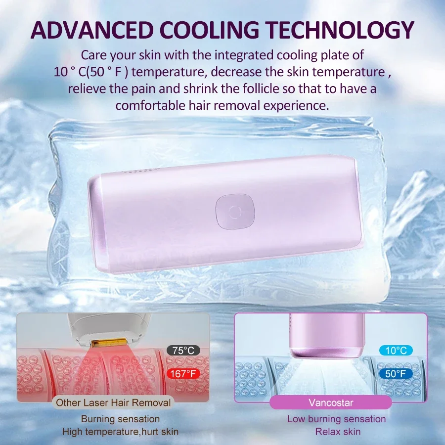 1000000 Flash IPL Hair Removal for Women Cool or Sapphire Painless Whole Body Bikini Trimmer Skin Care Permanent IPL Epilator