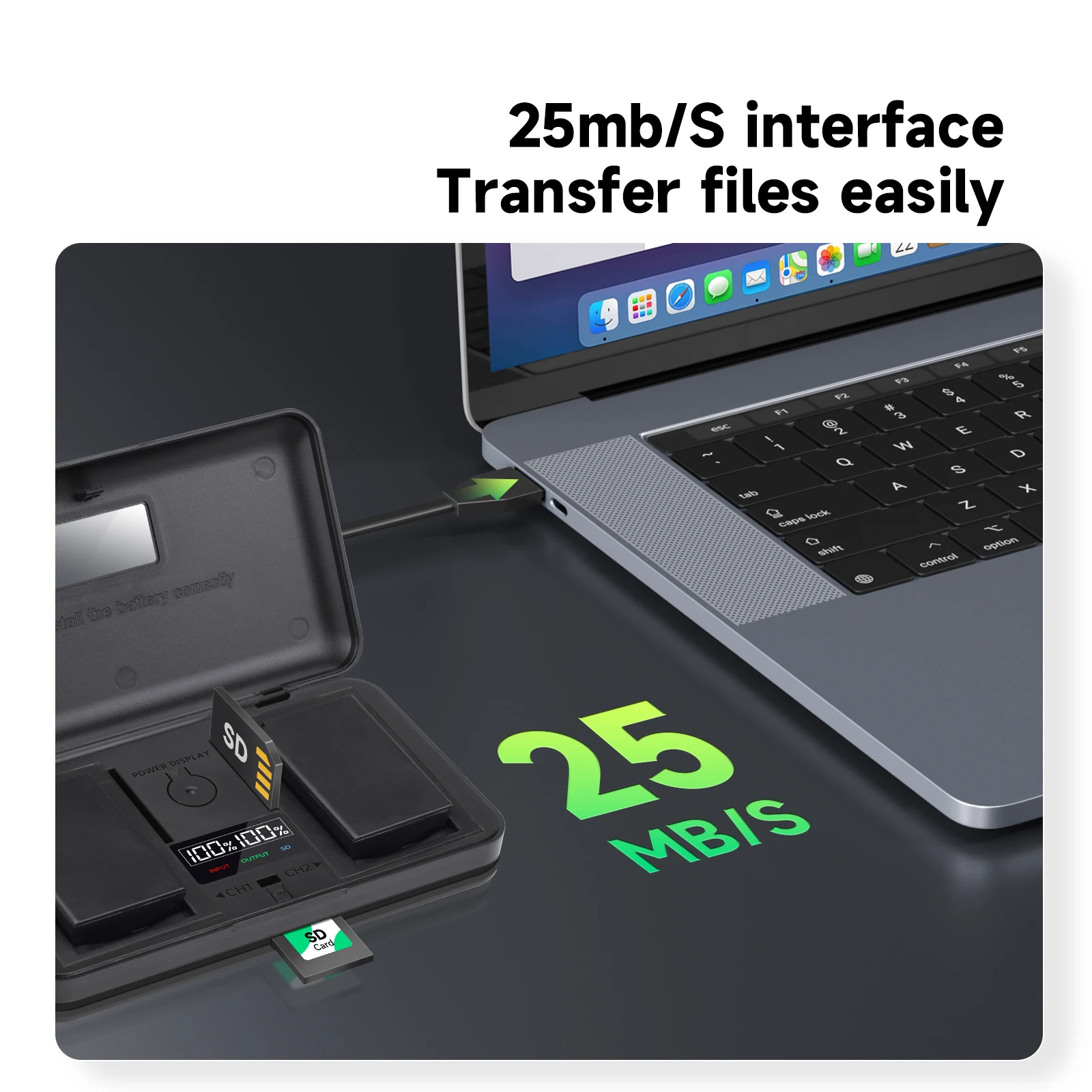 EN-EL20a EN-EL20 Cargador de batería + caja de almacenamiento para Nikon EN EL20 EL20a Coolpix P1000, 1 j1, 1 J2, 1 J3, 1 S1, 1 V3, A, A 1, AW1,