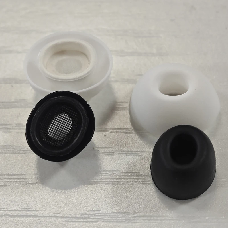 2 Pairs For Airpods Pro 1/2 Generation Ear Tips Liquid Silicone Ear Plug Buds Soundproof Earphone Earplugs For IP Air Pods Pro