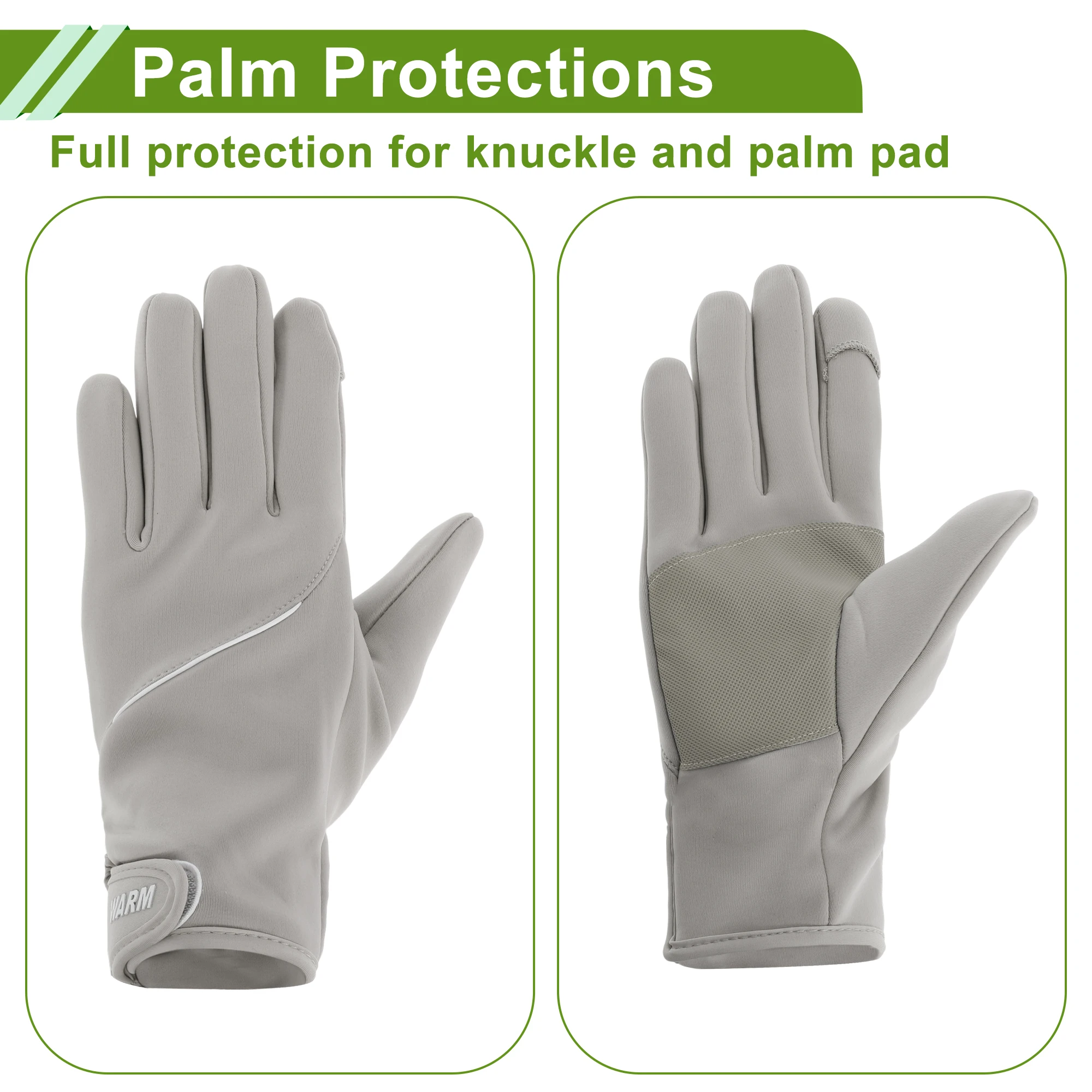 

X Autohaux женские велосипедные перчатки с полным пальцем, мотоциклетные перчатки для альпинизма, езды на велосипеде, полиэстер, светло-серый