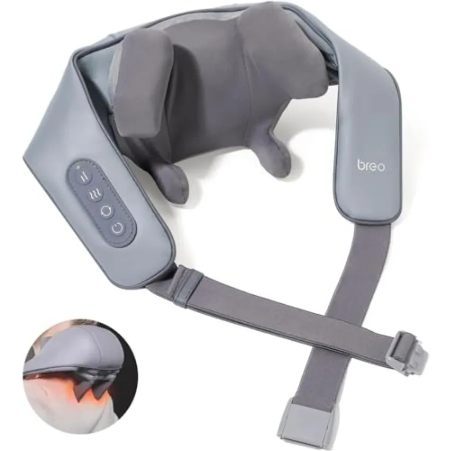 

N5 Mini Neck Massager with Heat Electric Massager for Neck Shoulder Shiatsu Shoulder Massager