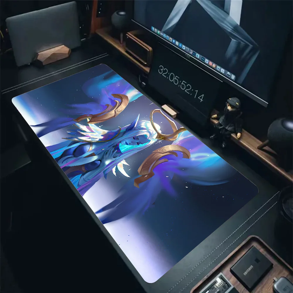 Soraka Immortal Journey League of Legends Mousepad Mouse Mat Desk Mat With Pad gaming accessories Prime Gaming XXL Keyboard Pad