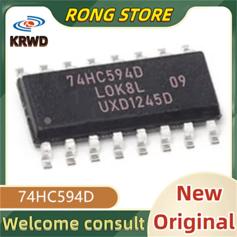 10PCS 74HC594D New and original 74HC594 HC594D SOP-16