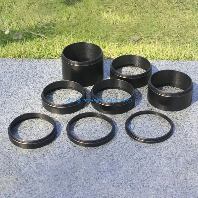 

U2JE Astromania Astronomical T2-Extension Tube for Cameras Eyepieces Length 3/5/7/10/12/15/20/30mm M48x0.75 on Both Sides