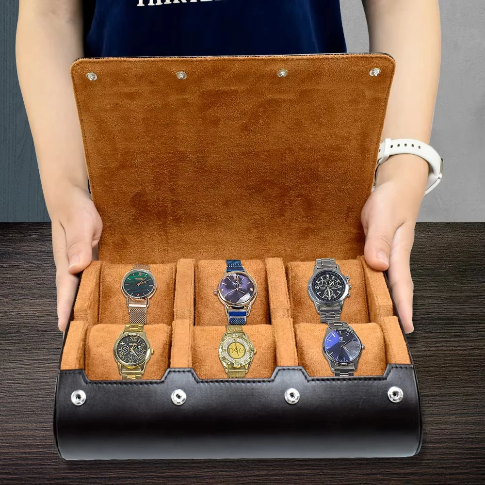Watch Travel Case for Men Wome - Watch Display Box recension och pris