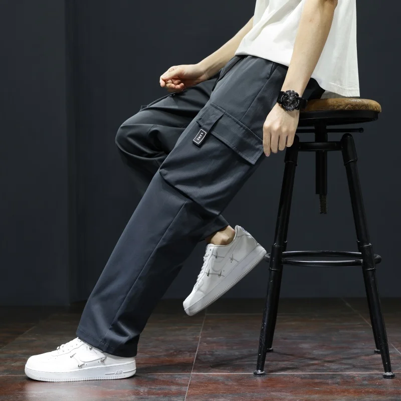 

Outdoor Cycling Sports High-quality Fashion Trendy Sports Casual Work Pants Comfortable Breathable Versatile Straight Leg Pants