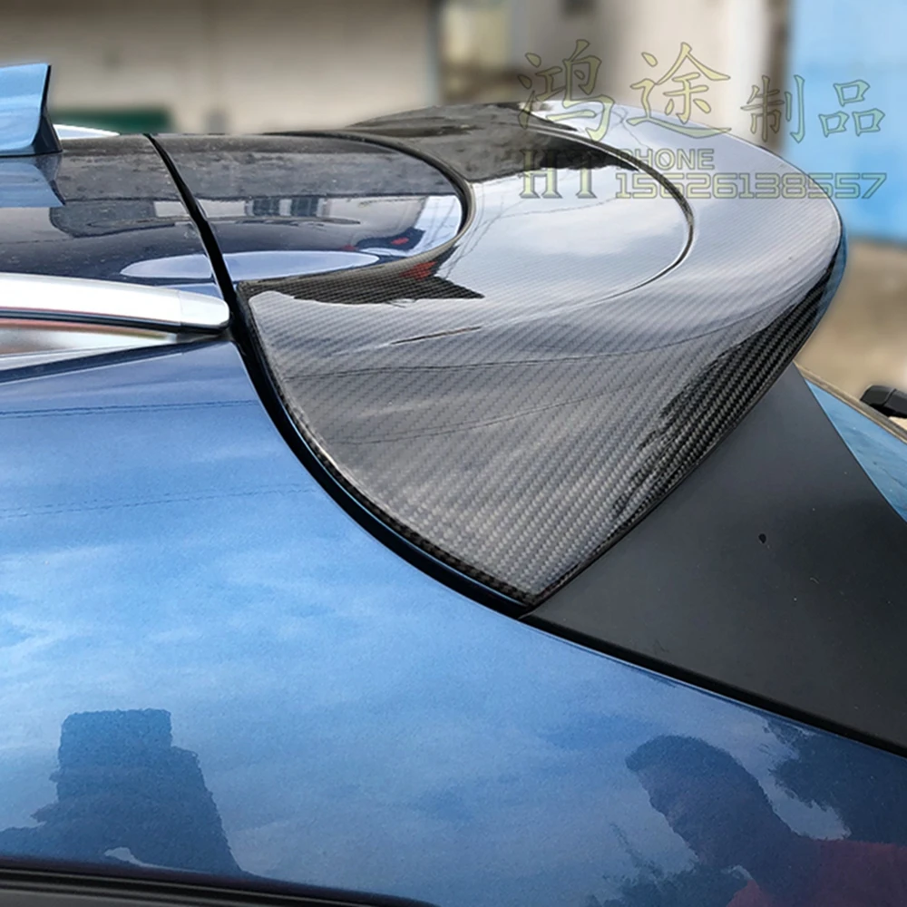 

For Mazda CX-5 CX5 2013 2014 2015 2016 2017 Carbon fiber FRP Rear roof Spoiler Trunk wing