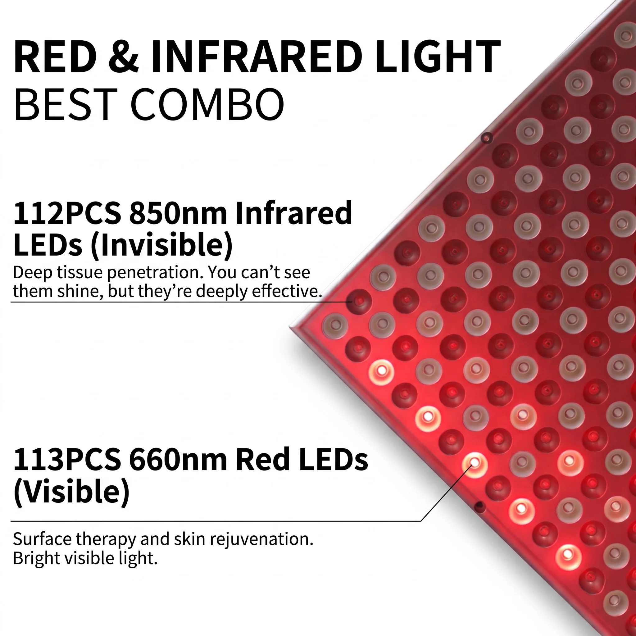 45W LED 660nm 850nm Kırmızı Ya - Spa Wellness Uk incelemesi ve fiyatı