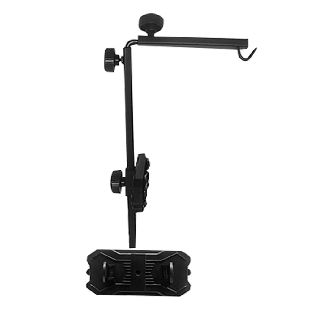 

Turtle Basking Lamp Stand Reptile Tank Light Bracket Adjustable Aquarium Decor Durable Iron Support Reptile Heat Lamp Fixture