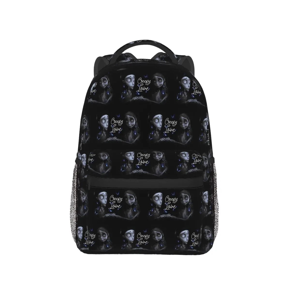 Creepy Love - Victor y Emily (La novia cadáver) Mochila de Halloween, oferta especial, mochila escolar para niños, bolsos de hombro