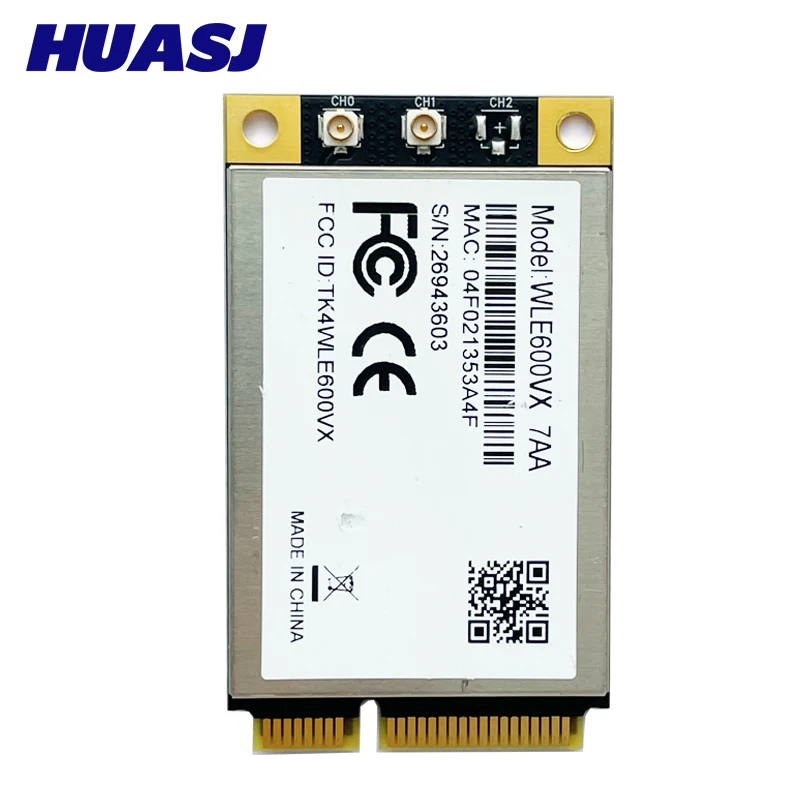 HUASJ WLE600VX 7AA QCA9882 Dual Band WIFI Card mini PCI-E 802.11ac 2×2 MIMO WIFI Module