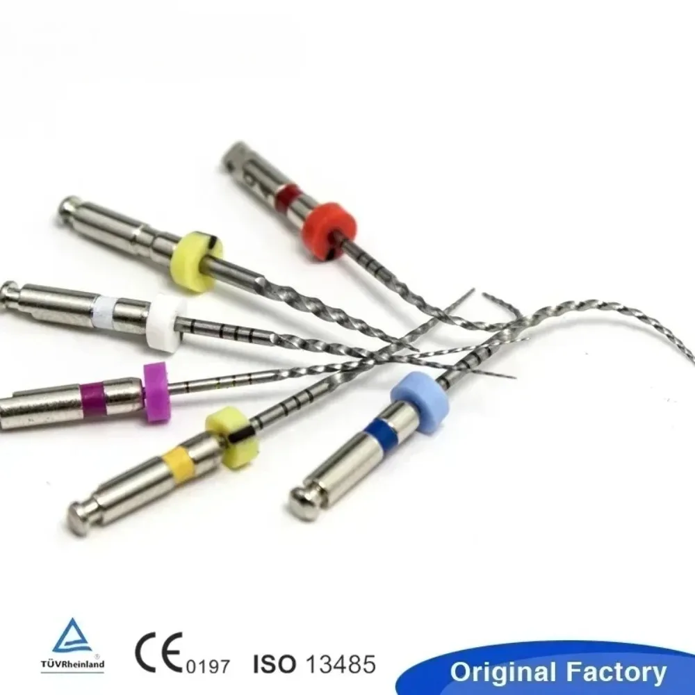 Heat-Activated NiTi Rotary Files JINGT PLUS 5Boxes Premium High Toughness Anti Break Endodontic Tools for Dental Clinics Doctors