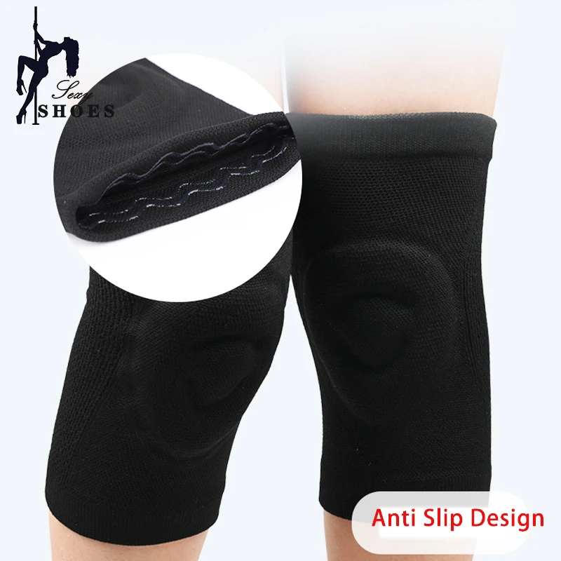 Sports Knee Silicone Fitness Dance Skating Pads Basketball Pressurized Cycling Roller Skating Silicone Knee Pads Children Adults