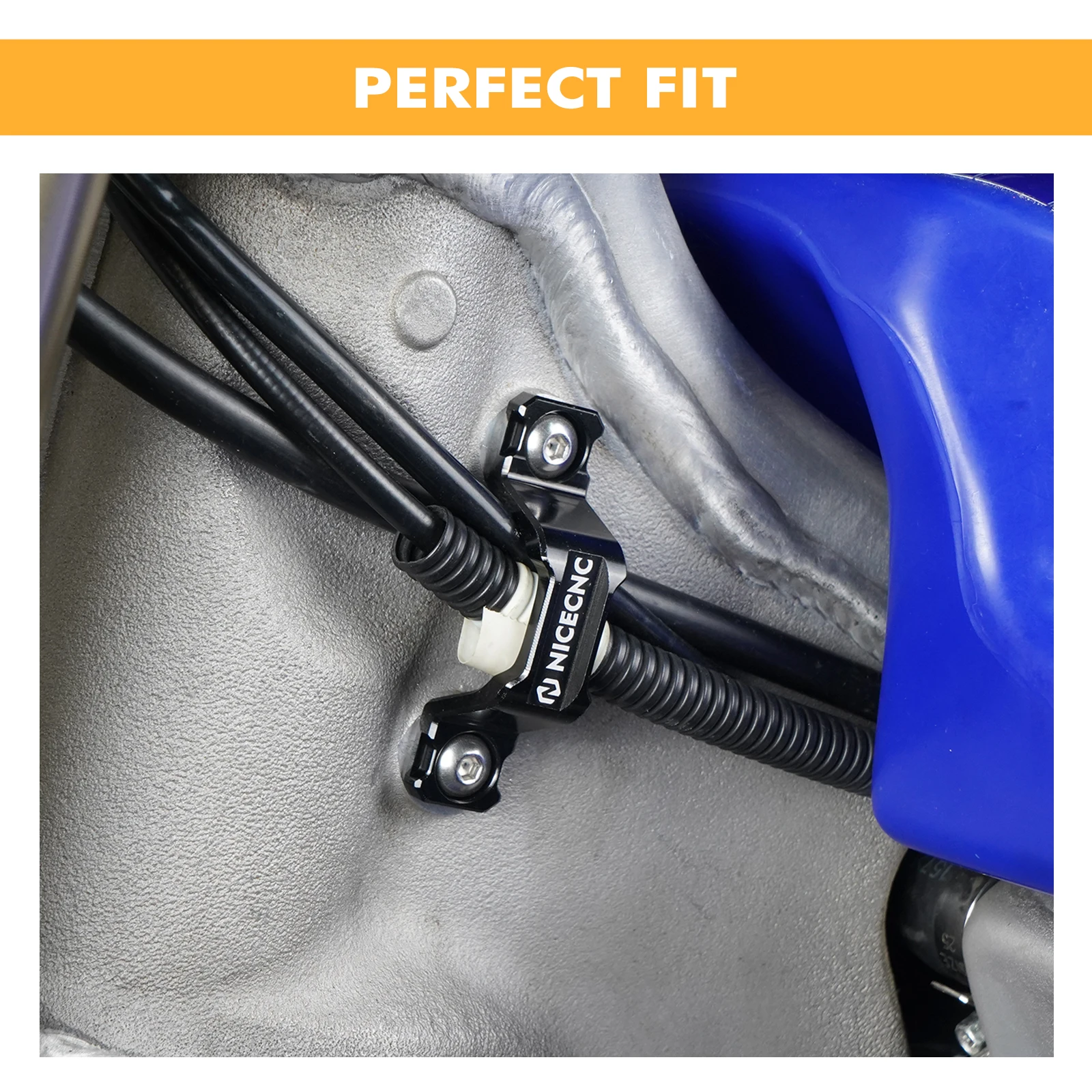 NICECNC لياماها YZ125 YZ250 YZ 125 250 2005-2024 محرك دراجة نارية مخلب خط المشبك كابل قوس YZ125X YZ250X 2020-2023