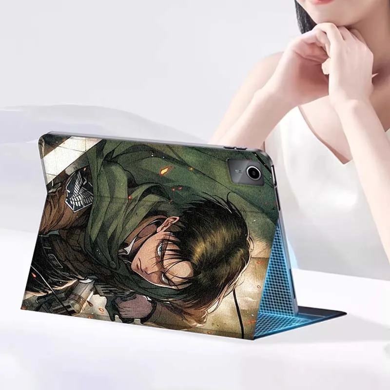 Attack on Titan Art Couples For Xiaoxin Lenovo Pad Tab K10 K11 M10 P12 P11 Pro GT Gen2 Plus Legion Y700 Y900 12.1 Tablet Case