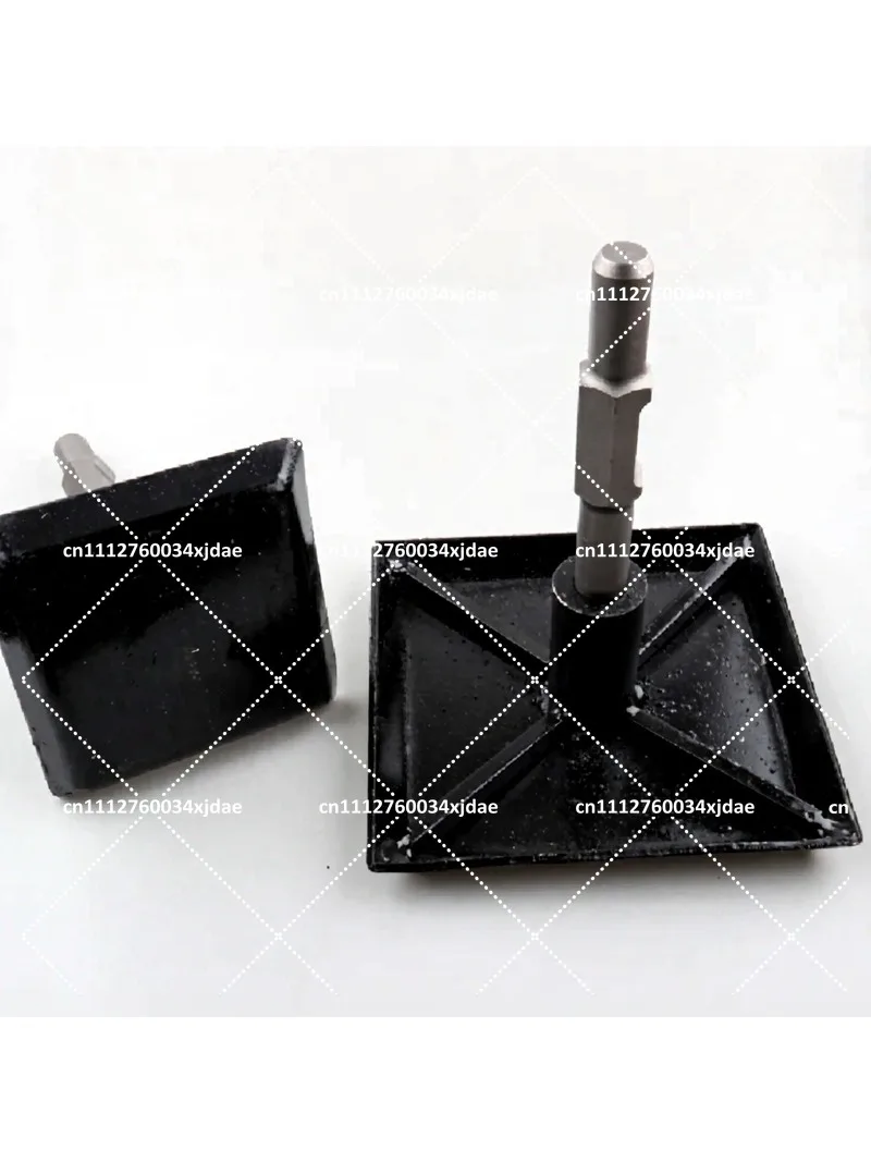 Electric Soil Plate Compactor Ground Leveler Foundation Tamping Rammer Vibrating Plate Soil Smashing Tool