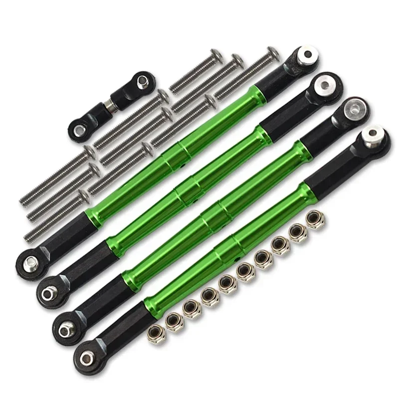 GPM Voor ARRMA 1/7 FIRETEAM 1/8 KRATON NOTORIOUS OUTCAS TALION 6S Upgrade Onderdelen Metalen Stuur Trekstang AR 330221 +AR 340071 +AR 330230