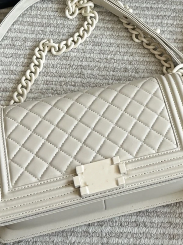 

New 2025 Diamond id Women's oulder Bag Underarm Crossbody Chain Bag Leisure Pure Color Leather Bags for Young People