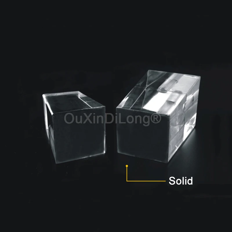 4PCS Acrylic Sofa Legs Furniture Replacement Leg Clear Dresser Sofa Feet Couch Legs Heavy Duty Square Cabinet Feet GF1483