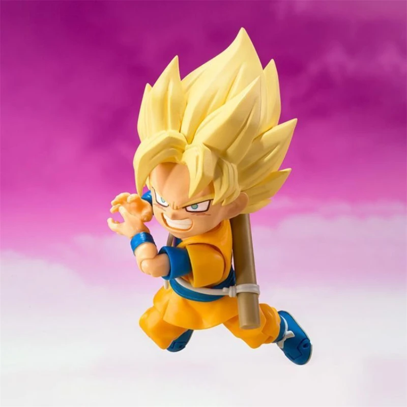 

Bandai SHF Dragon Ball Magic DAIMA Sun Wukong Super Saiyan Movable Character Model Toys