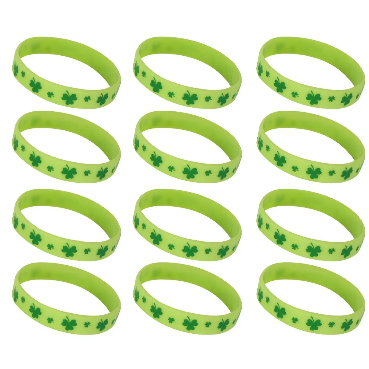 

Silicone Party Accessories Wristband Patrick Day Gifts Party Silicone Bracelets Bracelets Kids Toys