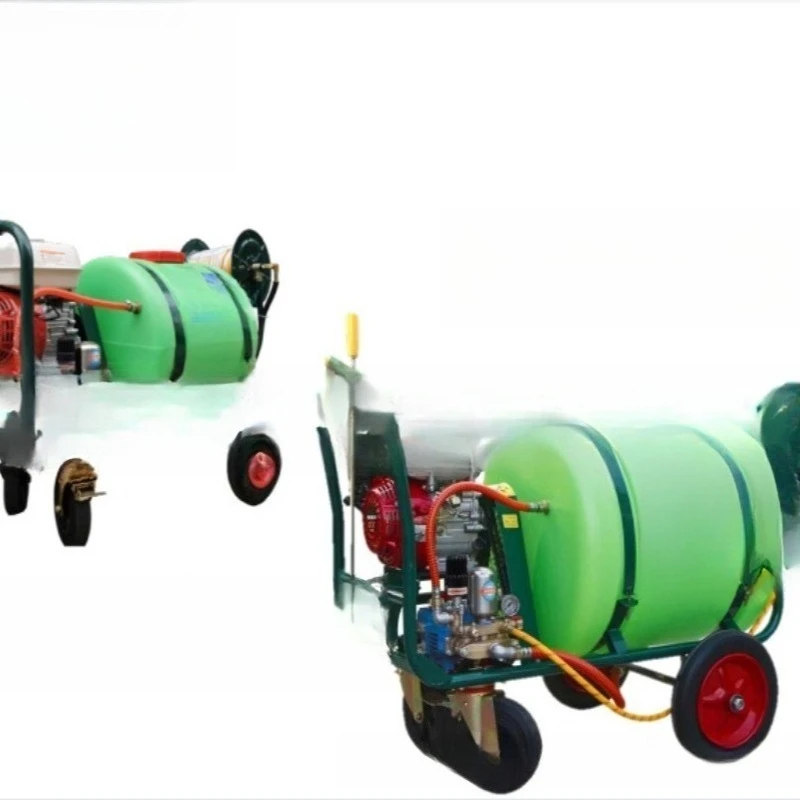 

Agricultural gasoline hand-push sprayer, orchard spraying pesticide drug truck, motorized sprayer