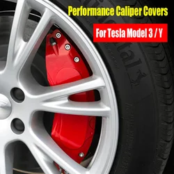 Performance Caliper Covers for Tesla Model Y 3 Highland 2024 Aluminum Alloy Brake Caliper Cover Modification Car Accessories