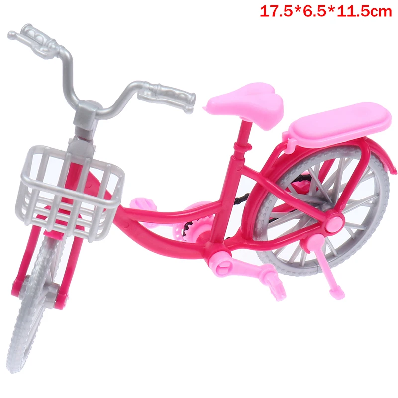 Dollhouse Single Bicycle Outdoor Sports Toy Photo Decoration for 30cm Doll Toys