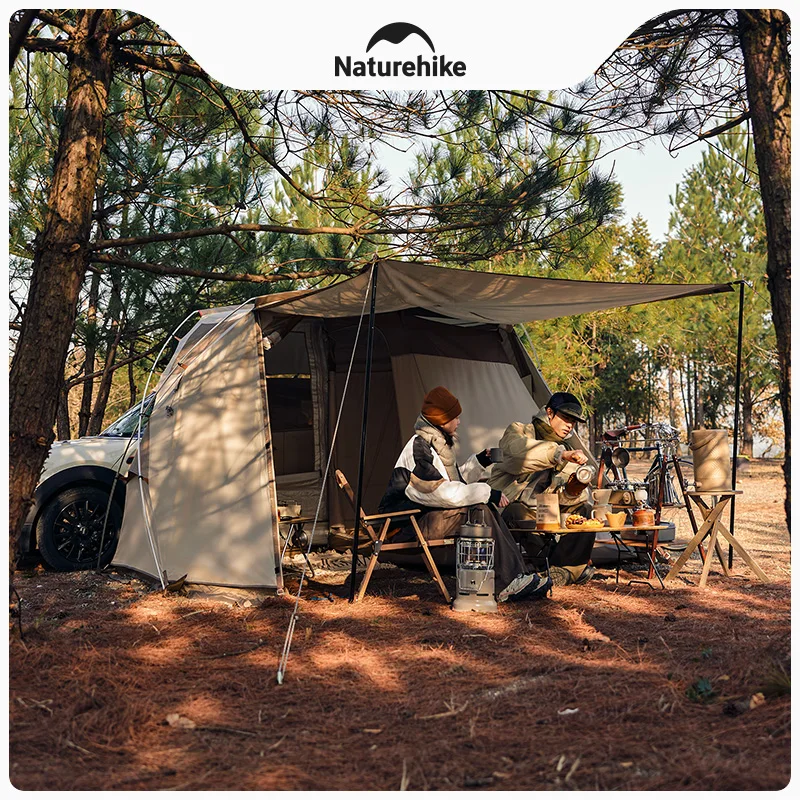 Naturehike Outdoor Car Side Tent Waterproof and Sunscreen Double