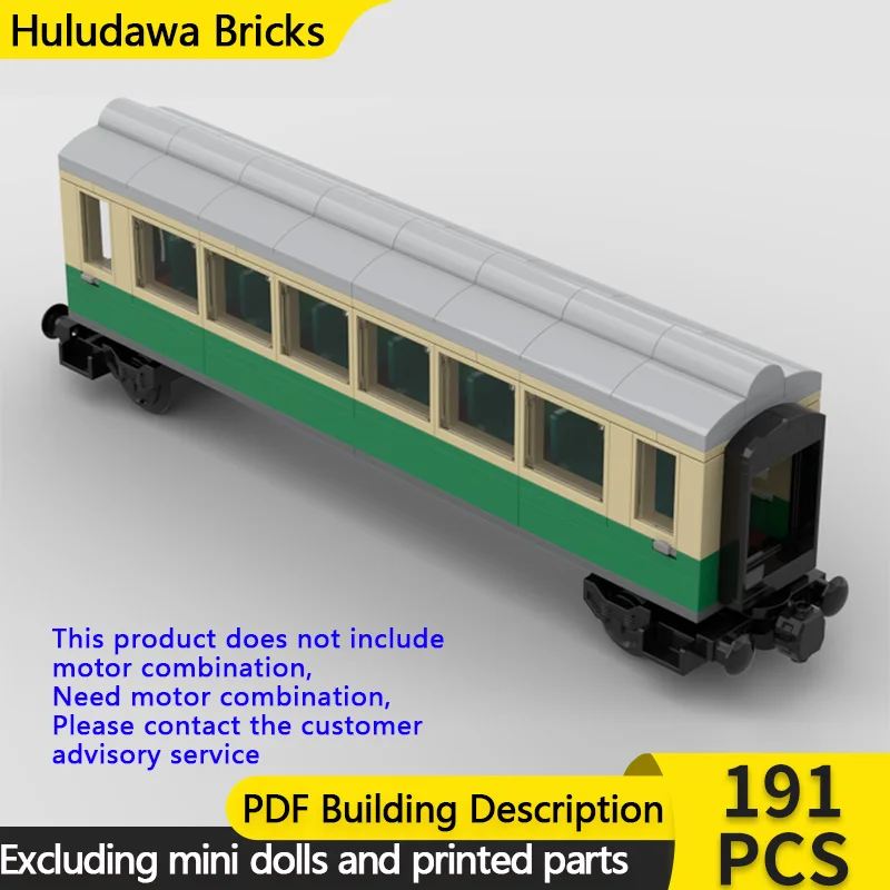 

Модель городской автомобиль MOC, строительные кирпичи, пассажирский поезд, карета, модульная технология, детские праздничные подарки, сборные игрушки, костюм