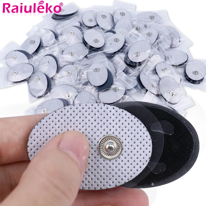 20/10pcs Electrode Pads 3*4.5CM for Electric Tens Acupuncture Digital Therapy Machine for Slimming Electric Body Massager