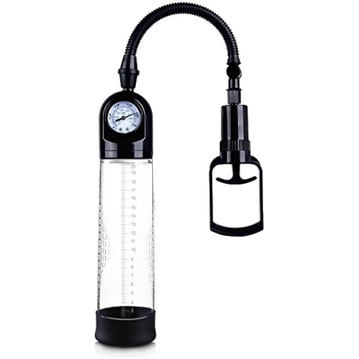 

Vacuum Pump with Pressure Gauge, Penis Pump for Male Masturbation, Sex Toys for Men Delayed Ejaculation