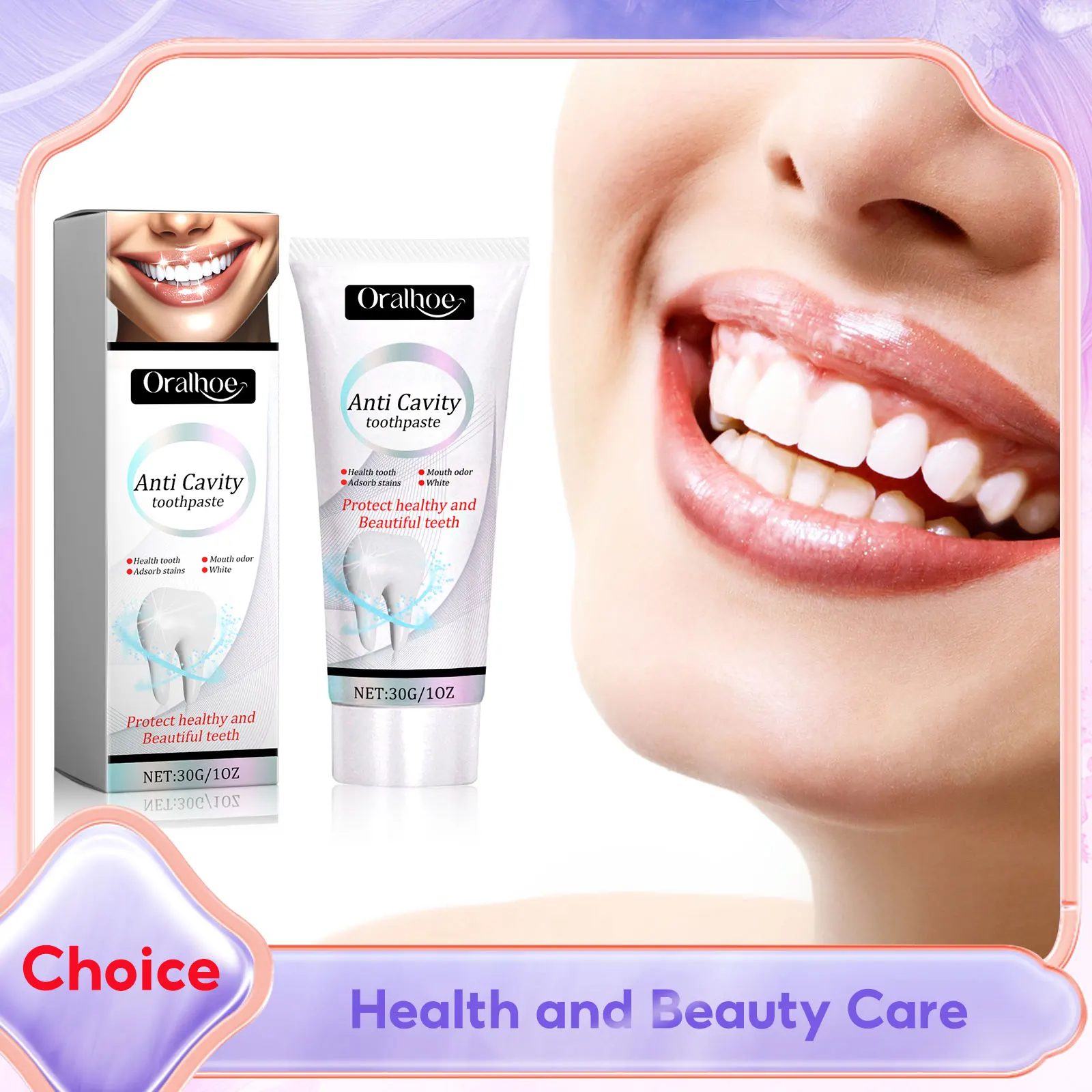 

Anti Cavity Toothpaste Repair Tooth Decay Remove Dental Plaque Improve Bad Breath Prevent Carie Teeth Whiten Cleaning Toothpaste