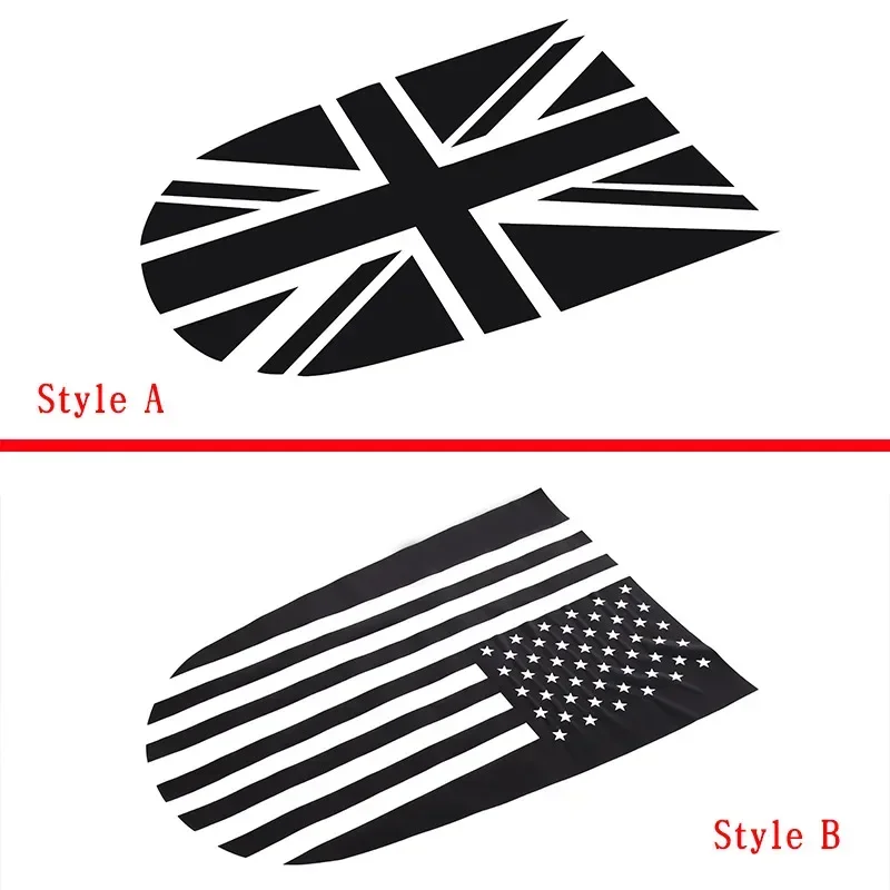 For 09-15 Mazda MX-5 Miata NC PVC Black Car Front Engine Hood Trim Stickers Pull Flower Film Car Accessories