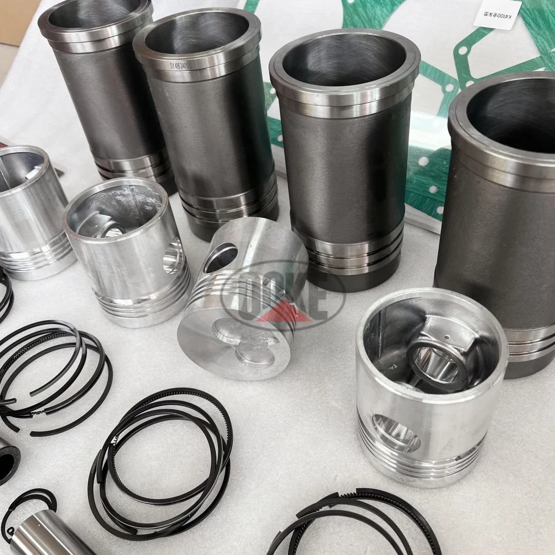 for Factory Price K4100D  Engine Spare Parts 4105ZD K4100D R6105ZP LL380 ZH4100D Overhaul Repair Kit Liner Kit for Weifang