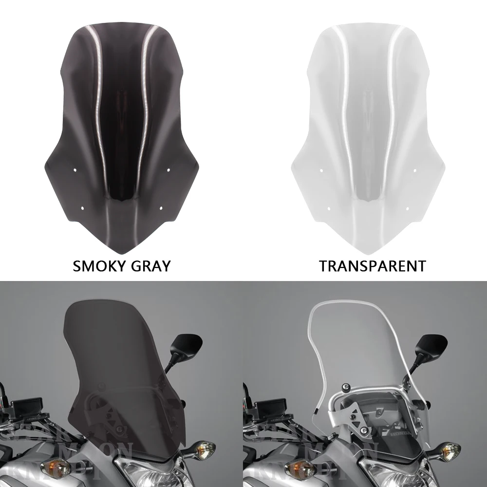 For Honda NC700X NC750X Motorcycle ABS Windscreen Windshield Black Visor Deflector Wind Shield NC 700X NC750X NC 750 X NC 700 X