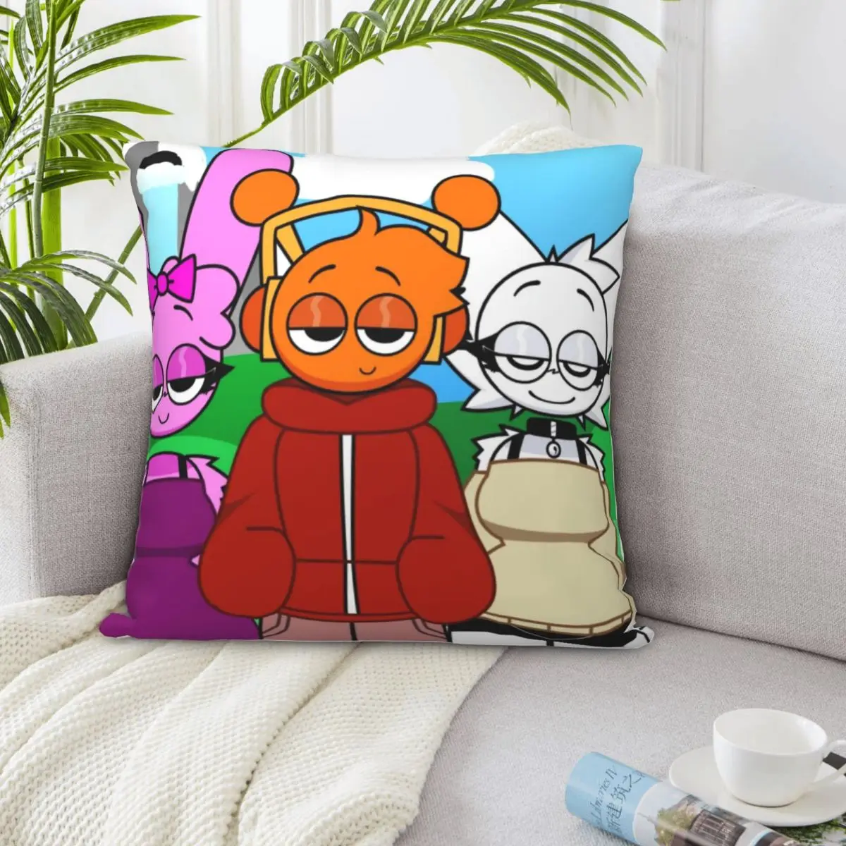 

Sprunki 02813, домашняя наволочка, украшение для дома, наволочка Dakimakura, наволочка