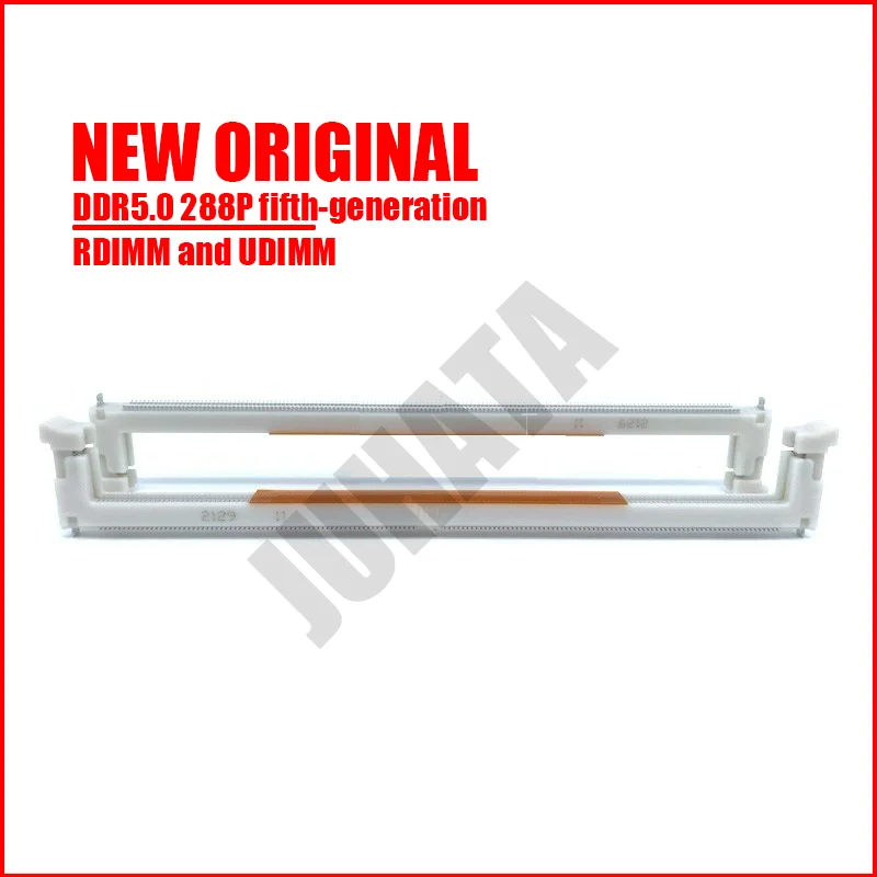 

DDR5 5th 288pin RDIMM UDIMM DDR5 memory slot 288P vertical SMT Surface Mount Technology type DDR5.0 5th generation desktop