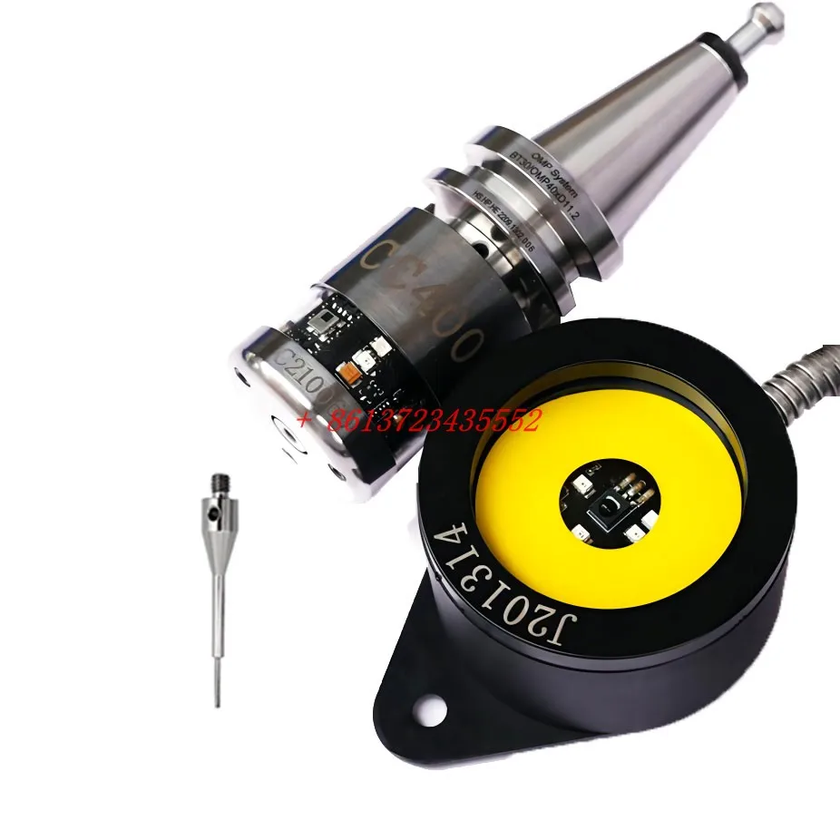 Herramienta de máquina CNC, sonda de transmisión de señal de radio + receptor, procesamiento de señal infrarroja, buscador de bordes centrales