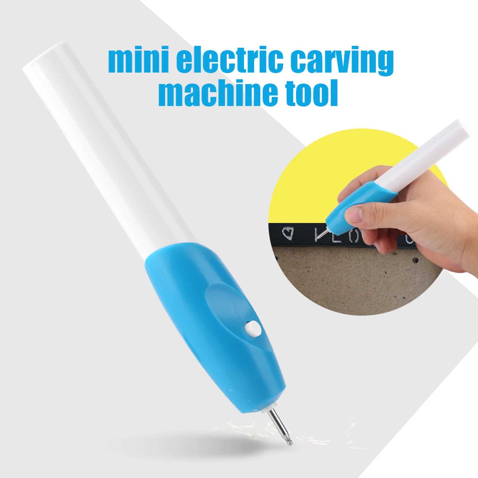 Mini Electric Engraving Machine Handheld Carving Pen Glass Metal Plastic Wood Engraver Tool