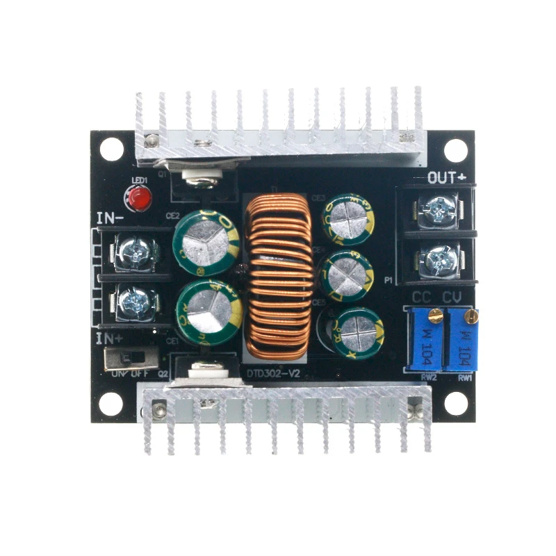 300W 20A DC-DC Buck Converter ขั้นตอนลงโมดูลคงที่ LED Driver ขั้นตอนลงแรงดันไฟฟ้าโมดูล