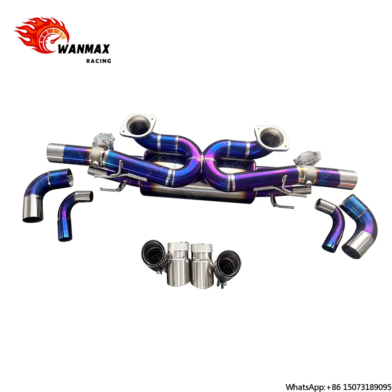

JTLD High Performance Valved Sport Titanium Alloy Catback Exhaust System for 2020 Vantage 4.0 V8 Twin Turbo