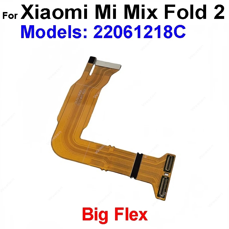 تدور محور الكابلات المرنة ل Xiaomi Mi Mix أضعاف Fold2 Fold3 أضعاف 2 3 LCD اللوحة الرئيسية موصل فليكس كابل استبدال إصلاح أجزاء