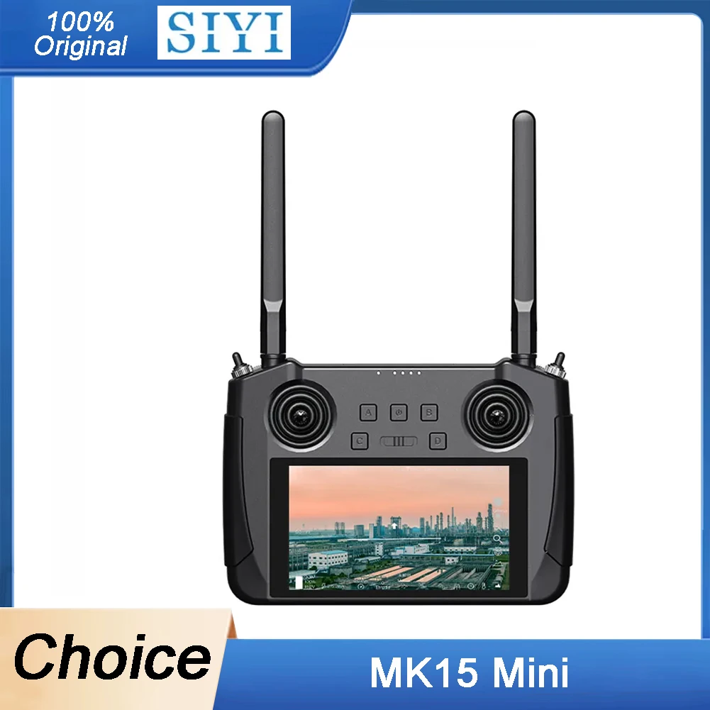 

Ручной интеллектуальный контроллер SIYI MK15 Mini HD с 5,5-дюймовым сенсорным ЖК-экраном Full HD FPV для БПЛА UGV USV CE FCC KC
