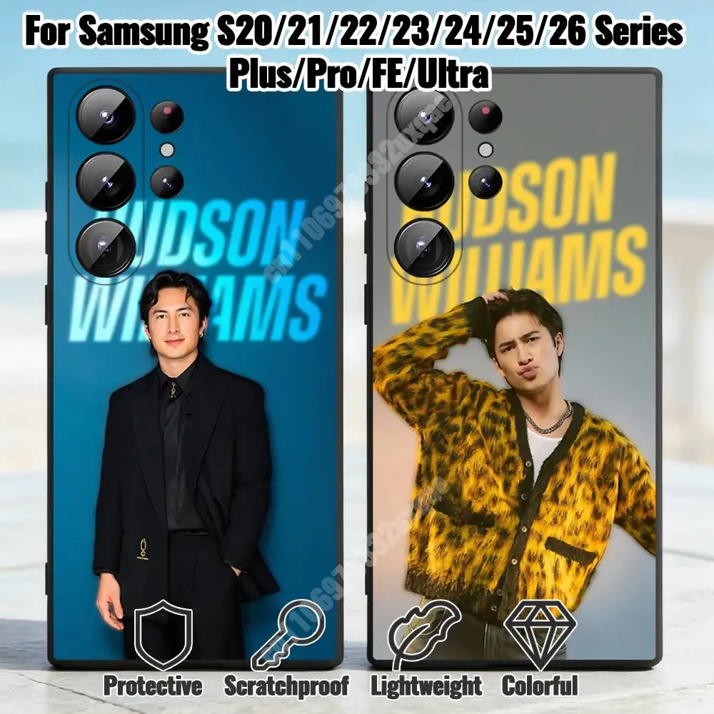 

H-Hudson Williams-S Heated Rivalry Phone Case for Samsung Galaxy S21 22 Ultra Plus S23 S24 FE Lite S25 26 30 Fundas Matte