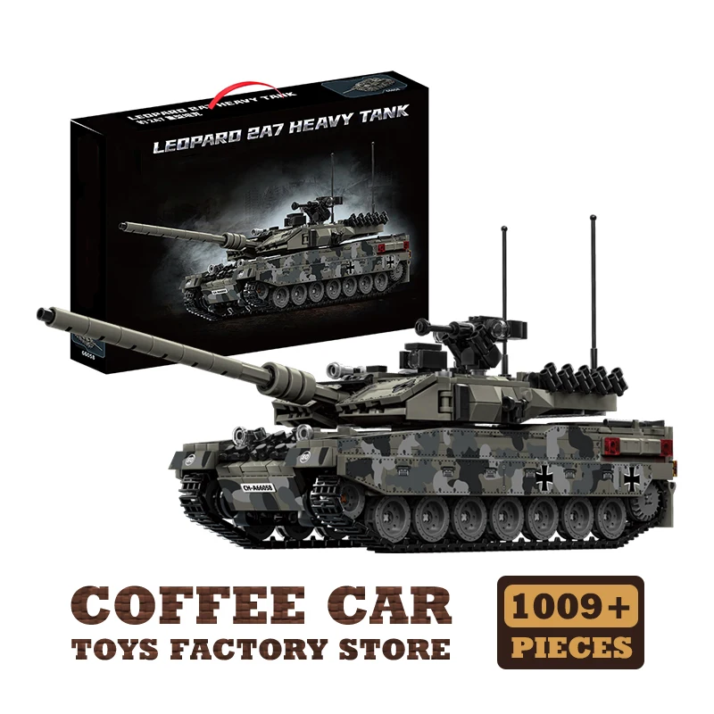 NONE WW2 Military Classic Tank Bausteine Set NEUE Armee Gepanzerte Auto Modell Krieg Waffe Panzer MOC Ziegel Spielzeug Erwachsene Kinder Jungen Geschenke 4