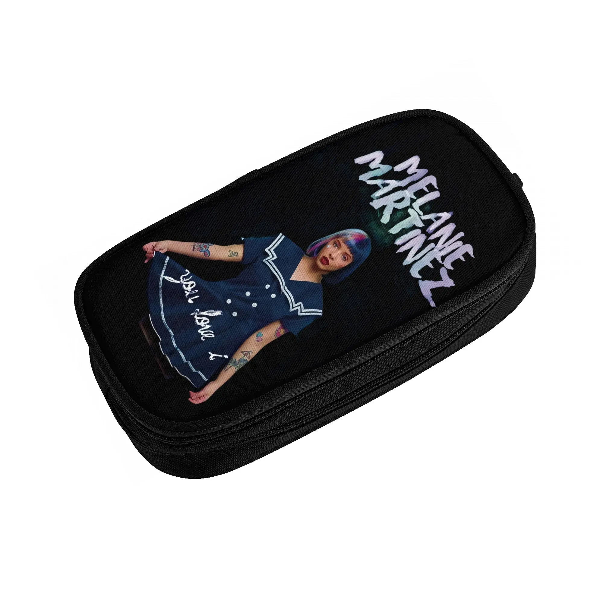 Portals Melanies Martinez   Kawaii Pencil Case Girl Boy Large Capacity American Singer Songwriter  Pencil Box School Accessories