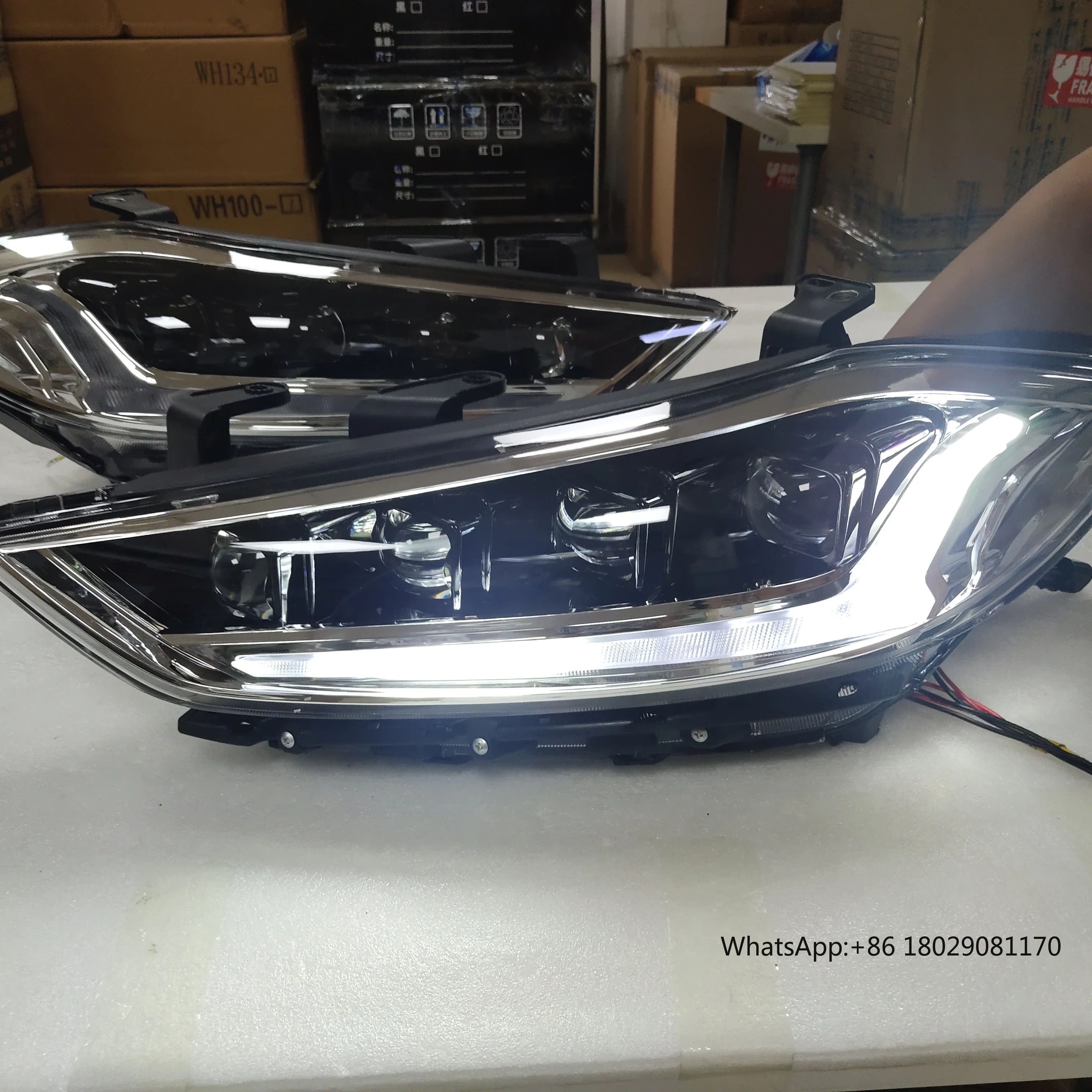 LED  headlight For HYUNDAI  Elantra  2016-2021   year