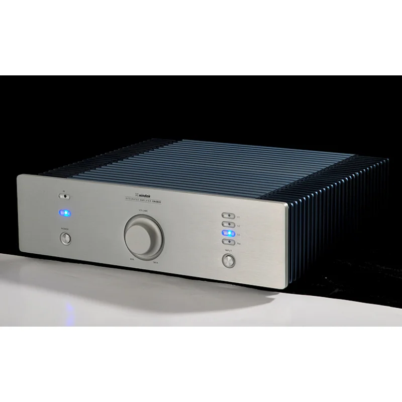 I-020 XDK XA6800(08) Dual Channel Integrated Amplifier 3*RCA,1*XLR 80W /8 Ohm Sliver